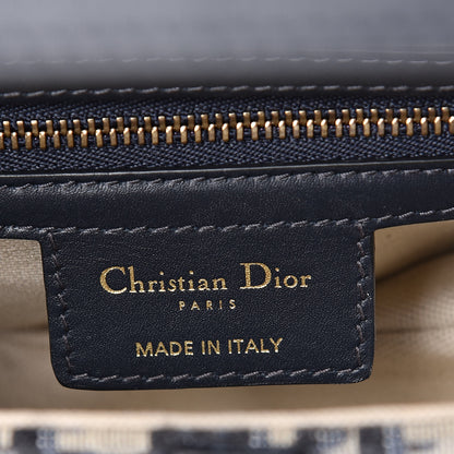 Christian Dior Oblique Saddle Bag Blue 6 of 11