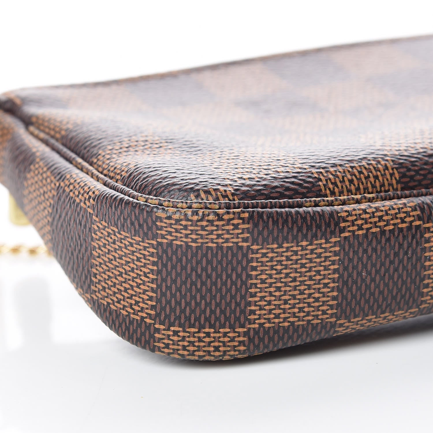 Louis Vuitton Damier Ebene Mini Pochette Accessories 9 of 11