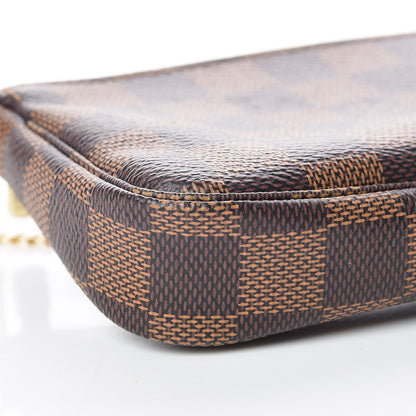 Louis Vuitton Damier Ebene Mini Pochette Accessories 9 of 11