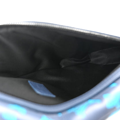 Louis Vuitton Monogram Shadow Duo Slingbag Navy River Blue 5 of 9