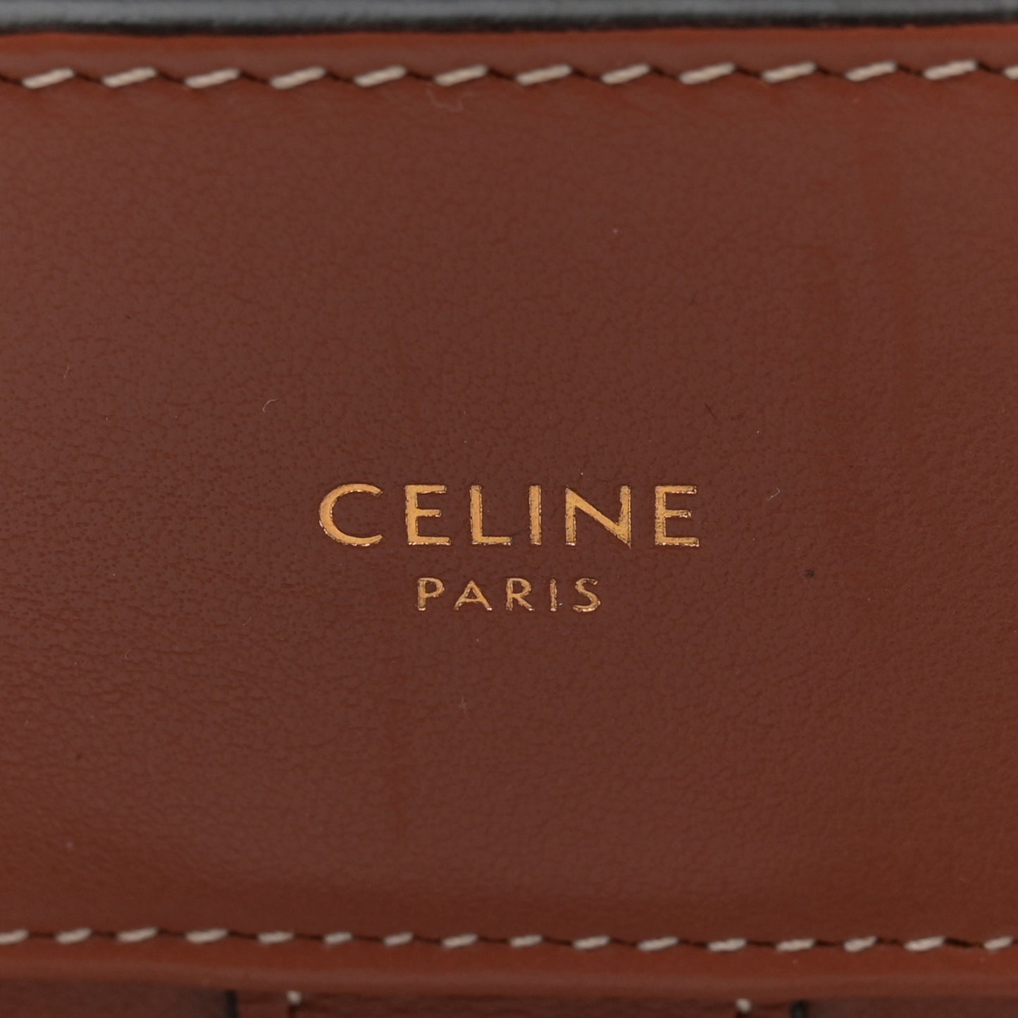 Calfskin Small Cabas De France Tan