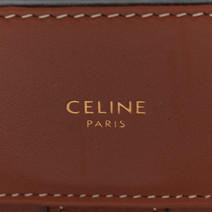 Celine Calfskin Small Cabas De France Tan 6 of 12