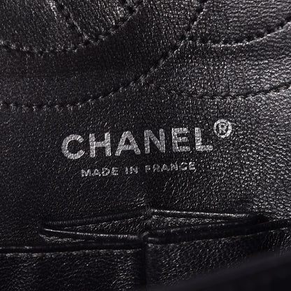 Chanel Metallic Aged Calfskin 2.55 Reissue 226 Flap Black 8 of 8