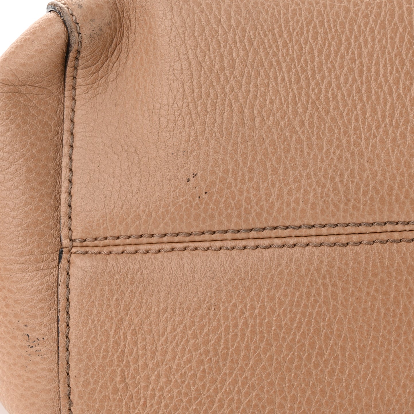 Dollar Calfskin Small Swing Tote Camelia Mineral Blue