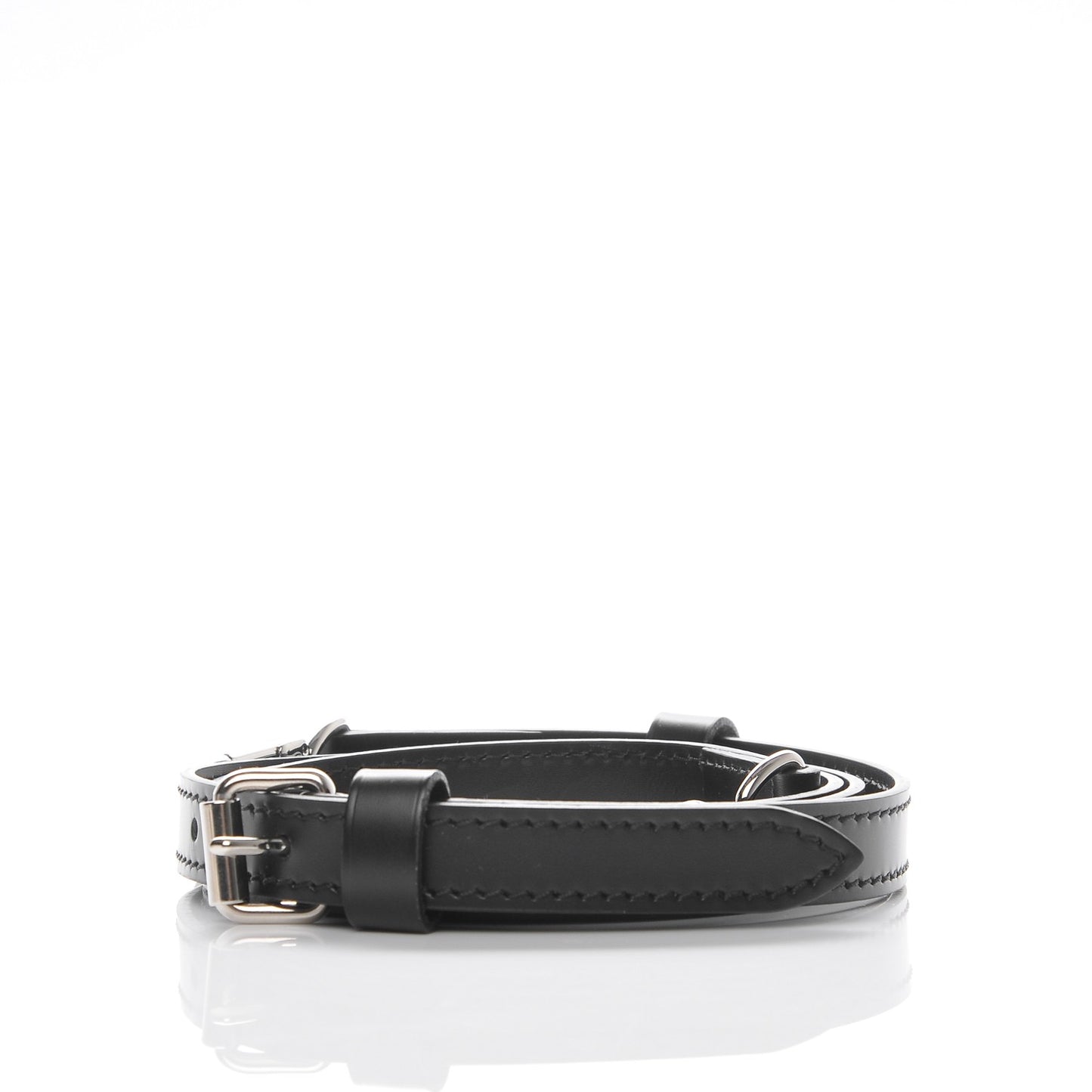 Calfskin 16mm Adjustable Shoulder Strap Black