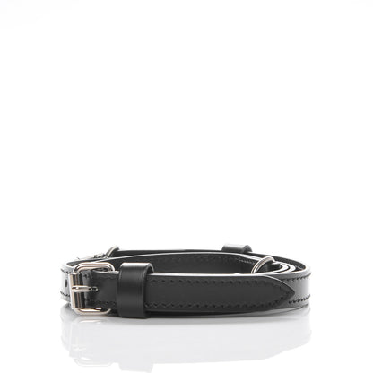 Louis Vuitton Calfskin 16mm Adjustable Shoulder Strap Black 3 of 4