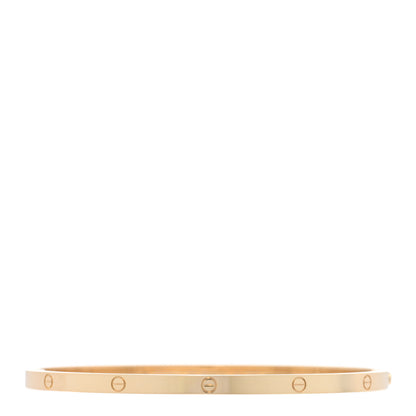 Cartier 18K Yellow Gold Small LOVE Bracelet 20 1 of 7