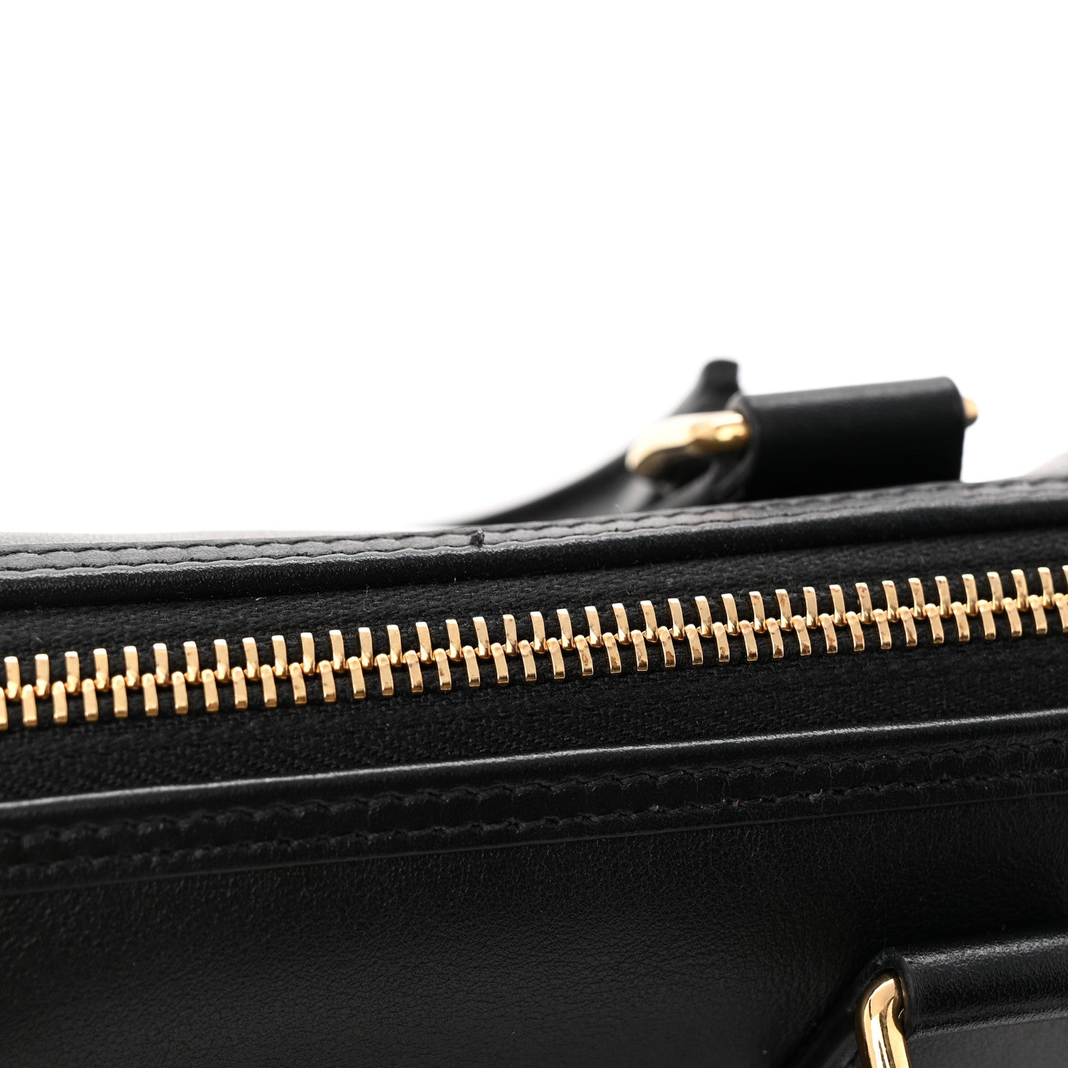 Celine Smooth Calfskin Triomphe Small Boston Bag Black 11 of 11