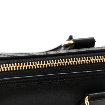 Celine Smooth Calfskin Triomphe Small Boston Bag Black 11 of 11