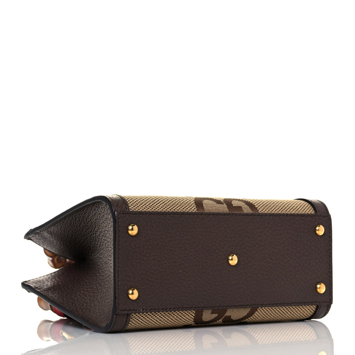 Monogram Jumbo GG Textured Dollar Calfskin Mini Diana Tote Bag Camel Ebony New Acero Pomegranate Red
