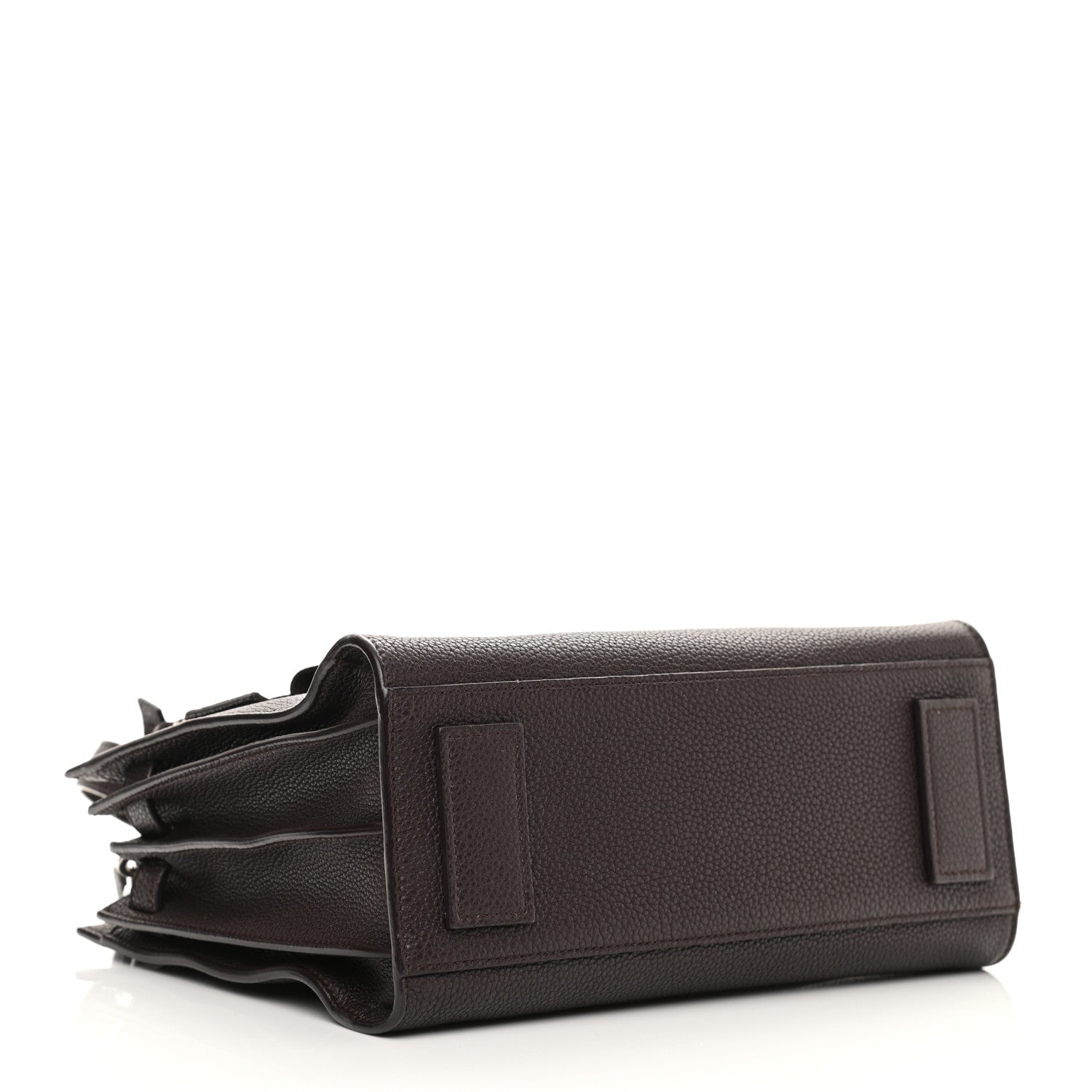 Saint Laurent Grained Calfskin Baby Supple Sac De Jour Bordeaux 4 of 12