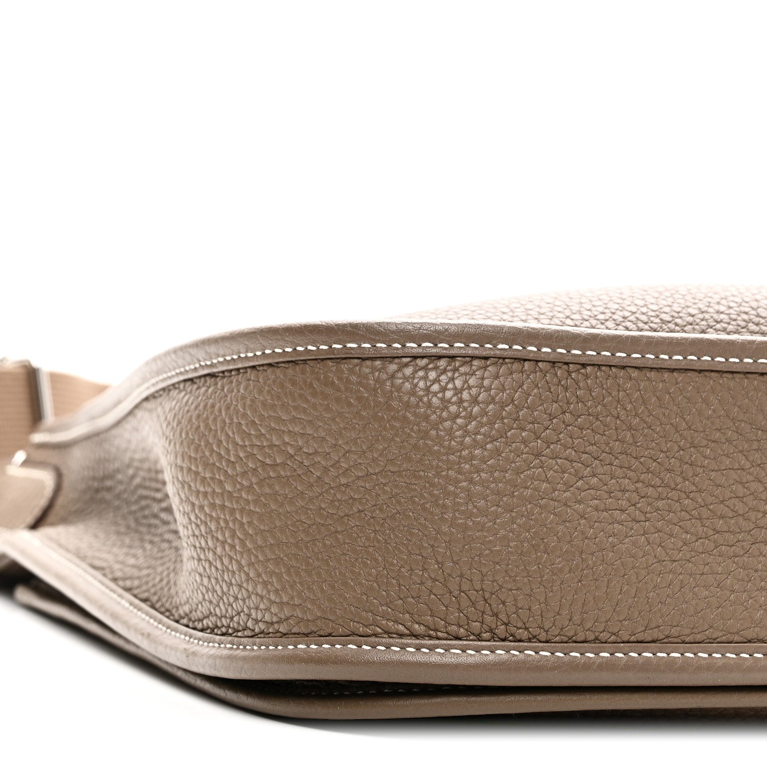 Hermes Taurillon Clemence Evelyne III PM Etoupe 9 of 11
