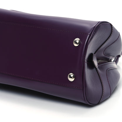Louis Vuitton Epi Bowling Montaigne PM  Cassis 9 of 10