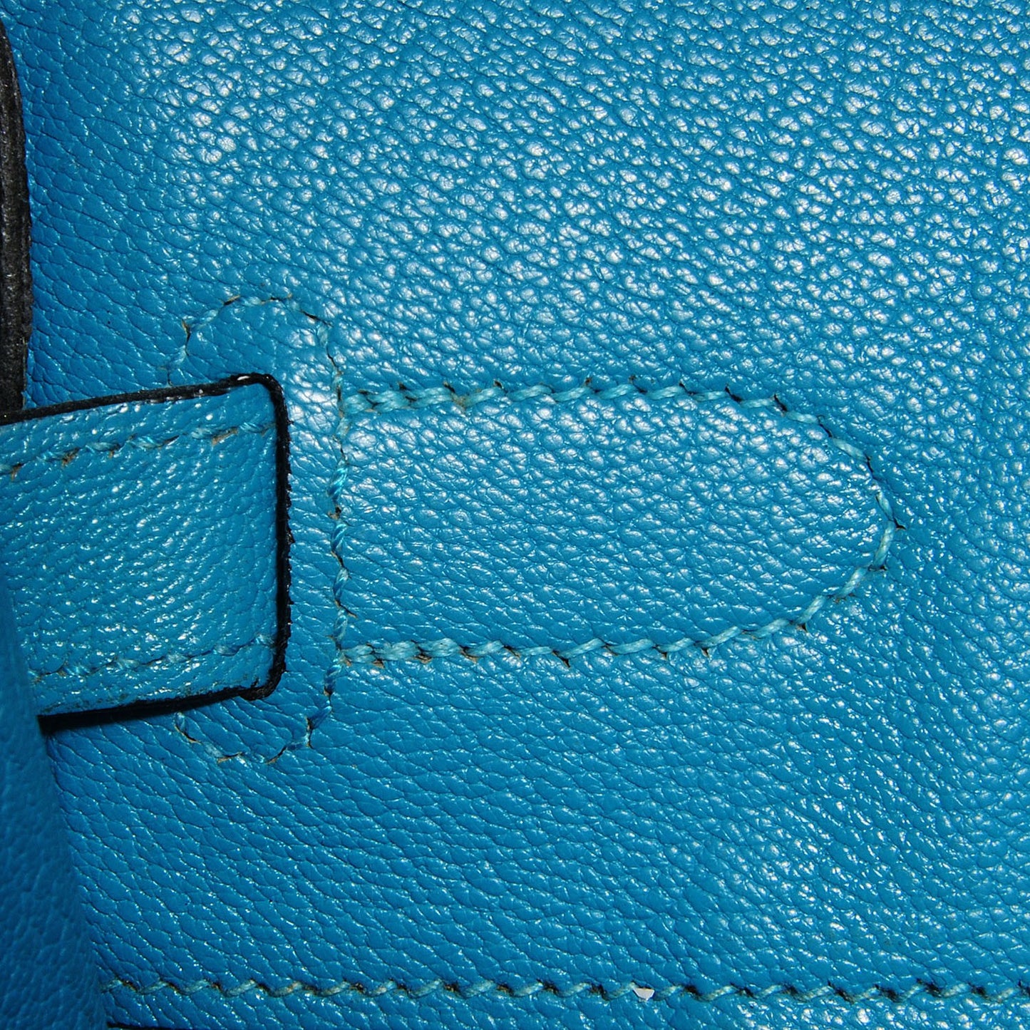 Chevre de Coromandel Birkin 30 Turquoise