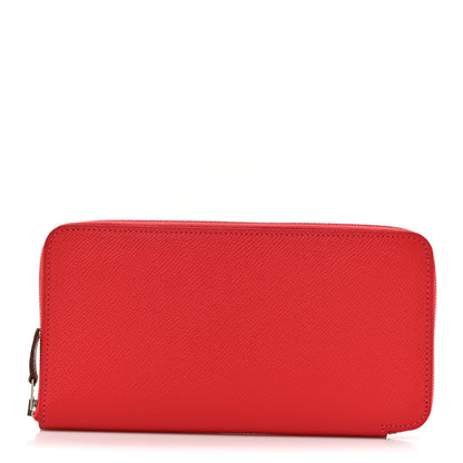 Hermes Epsom Silk'In Wallet Bougainvillea 1 of 9