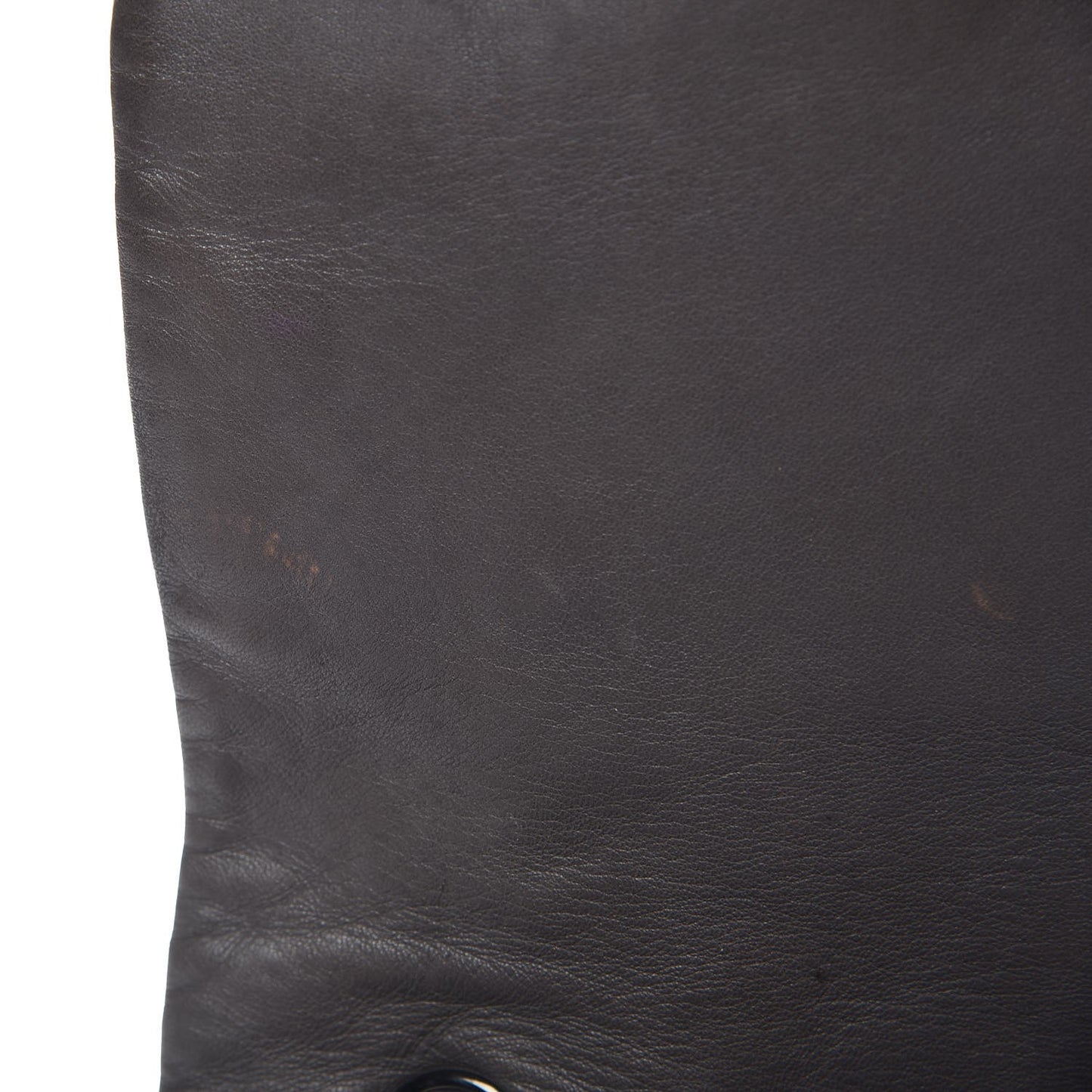 Lambskin Studded CC East West Flap Grey