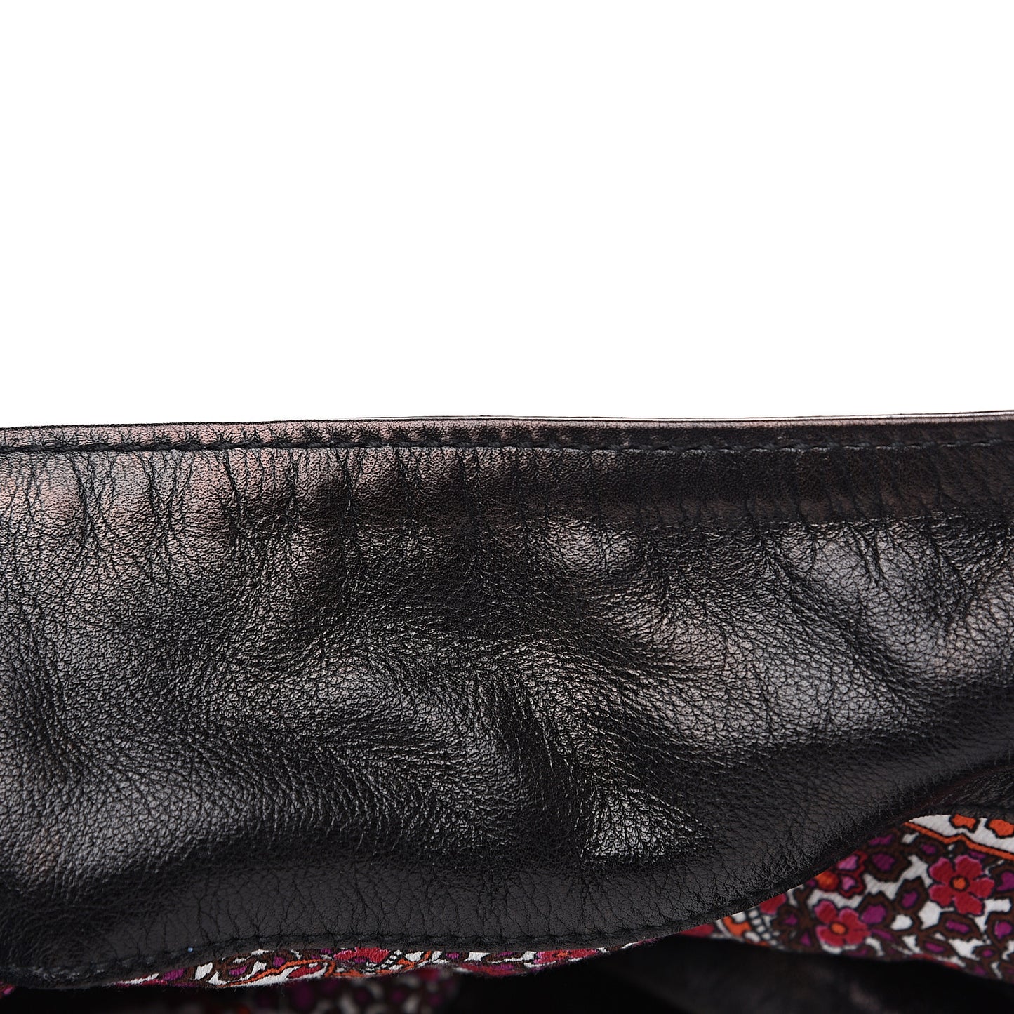 Calfskin Large Indy Top Handle Hobo Black