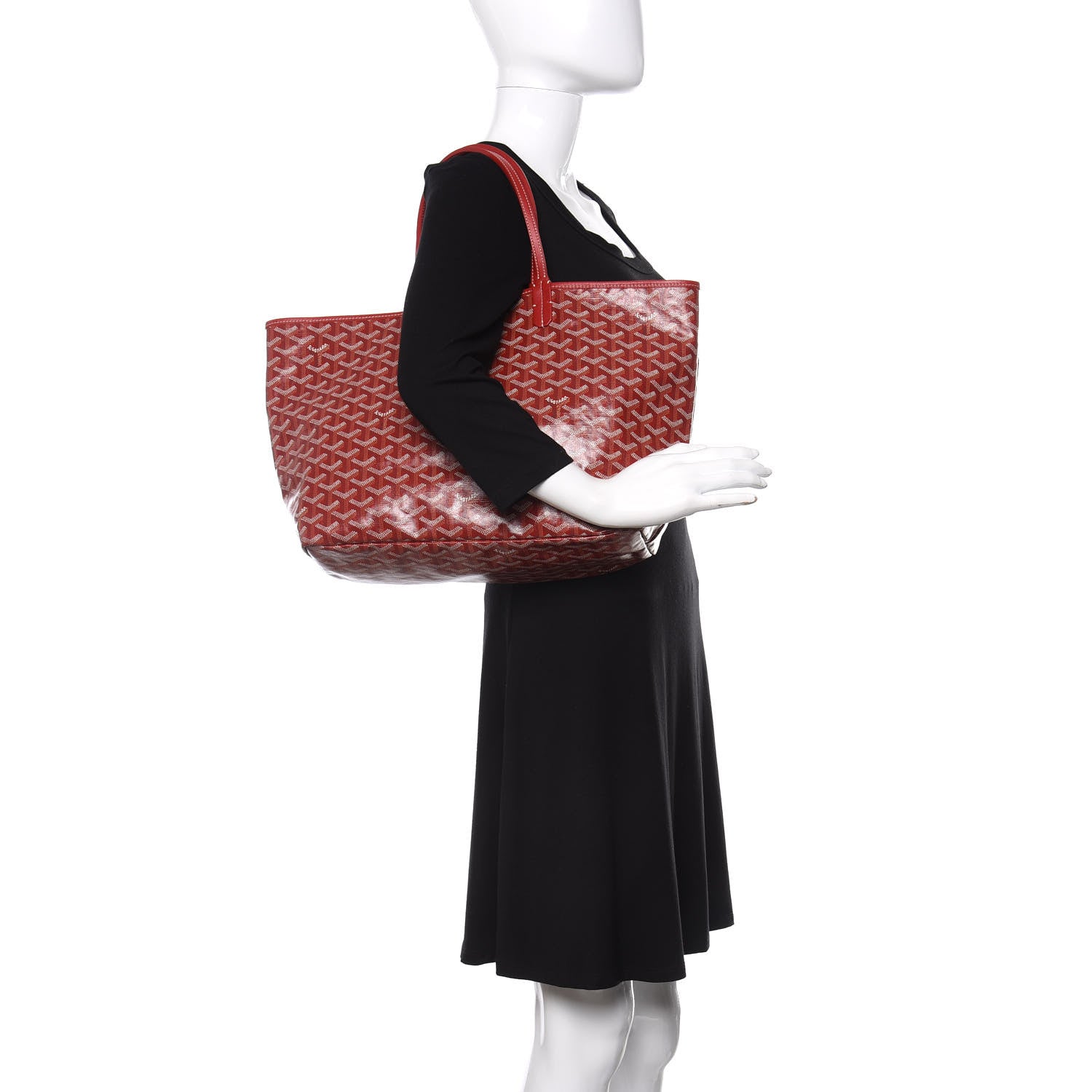 Goyard Goyardine Saint Louis PM Red 2 of 14