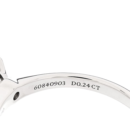 Tiffany Platinum Diamond .24ct Solitaire Engagement Ring 50 5.5 6 of 7