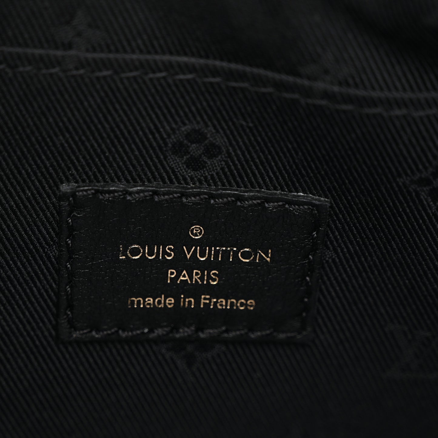 Calfskin Bubblegram Over The Moon Black