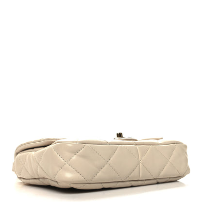 Chanel Lambskin Quilted Small CC Funky Town Flap Beige 4 of 10
