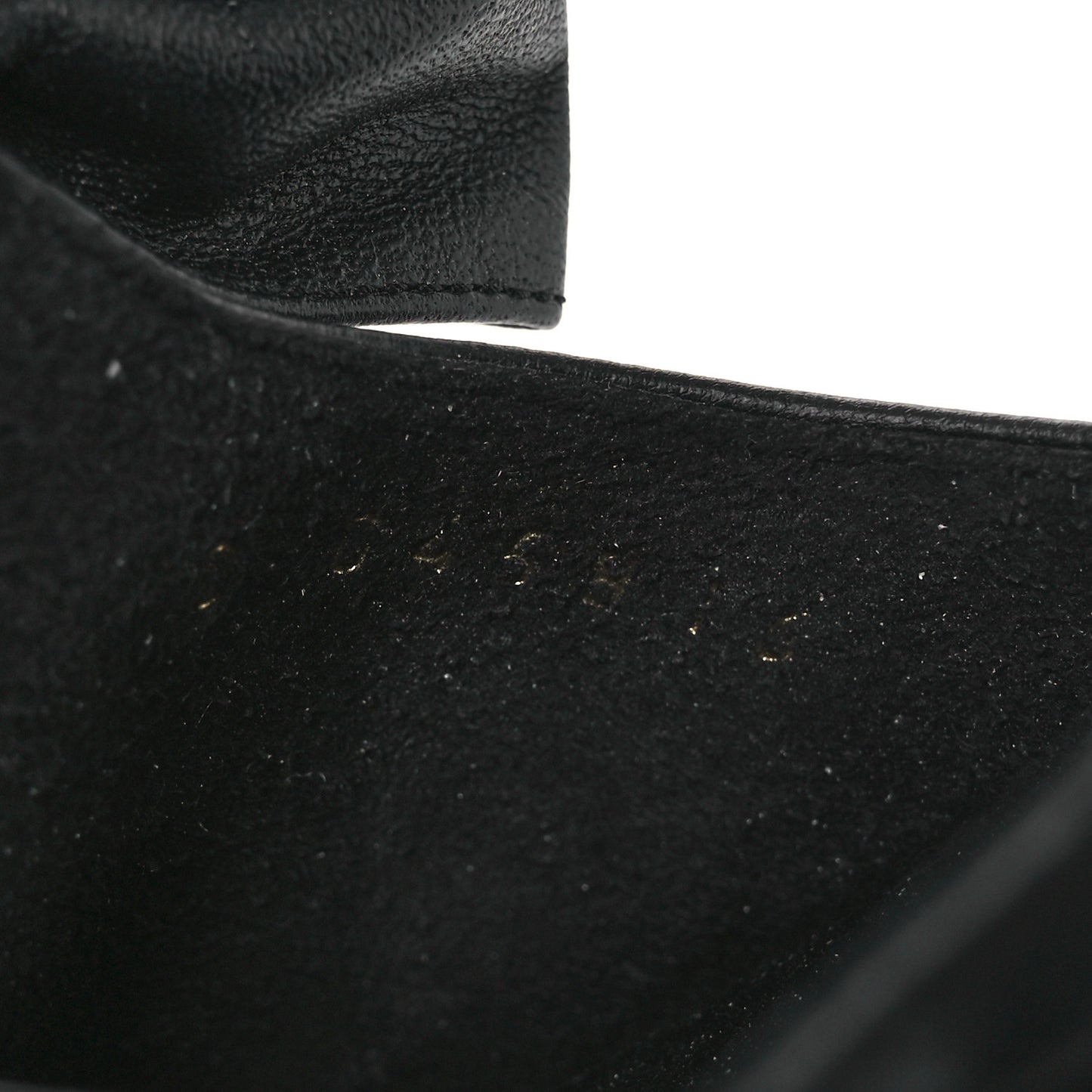 Lambskin Bow CC Mules 39.5 Black