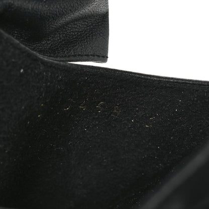 Chanel Lambskin Bow CC Mules 39.5 Black 10 of 11