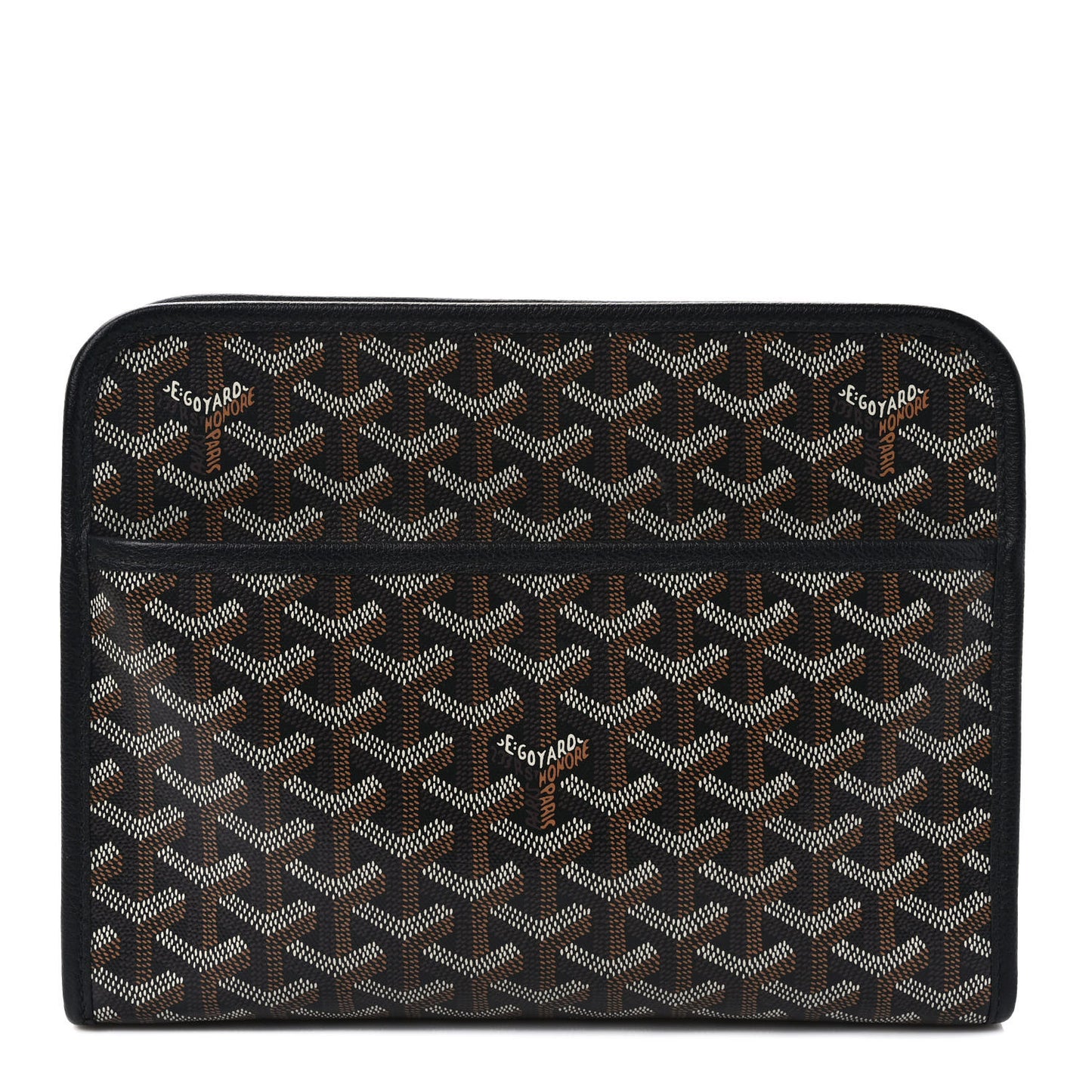 Goyardine Jouvence MM Toiletry Pouch Black