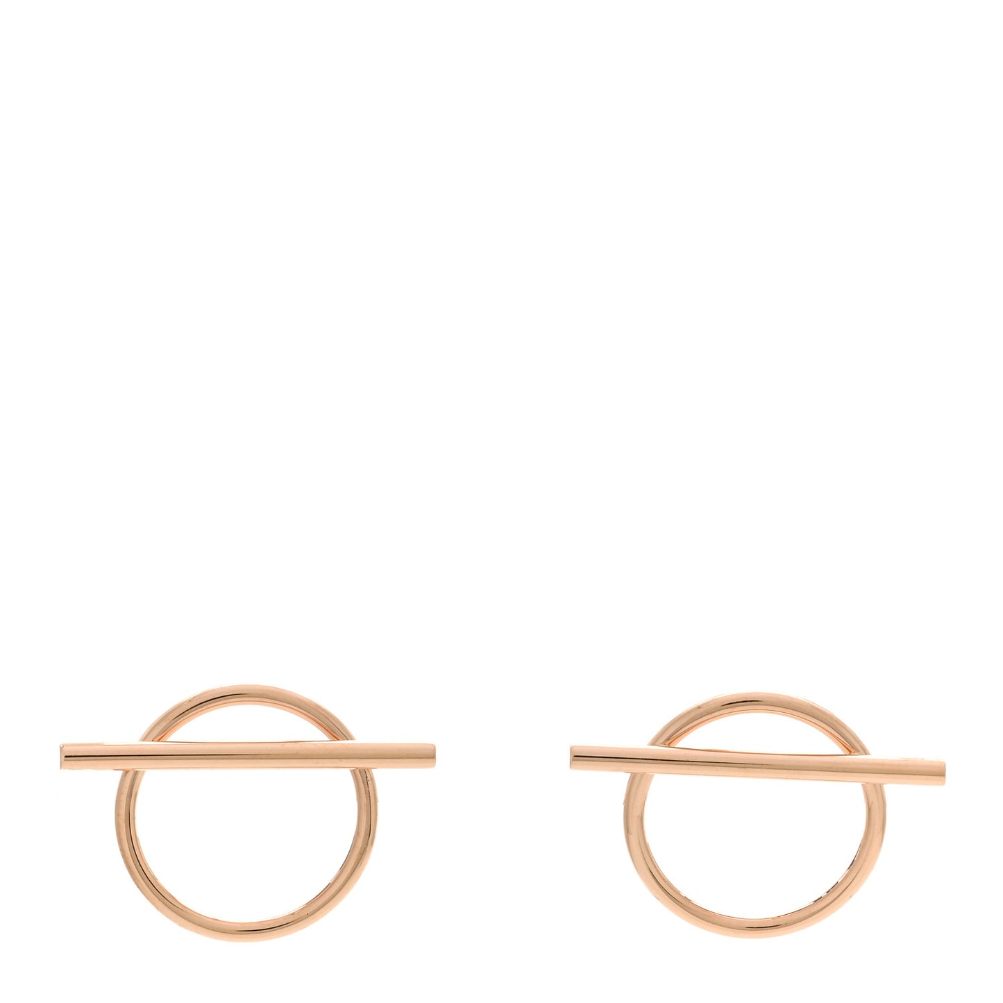 18K Rose Gold MM Echappee Earrings