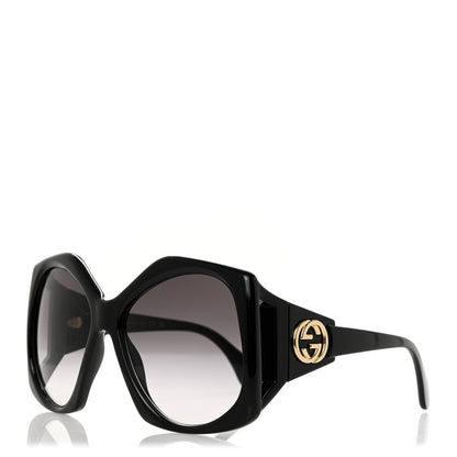 Gucci Round Sunglasses GG0875S Black 1 of 8