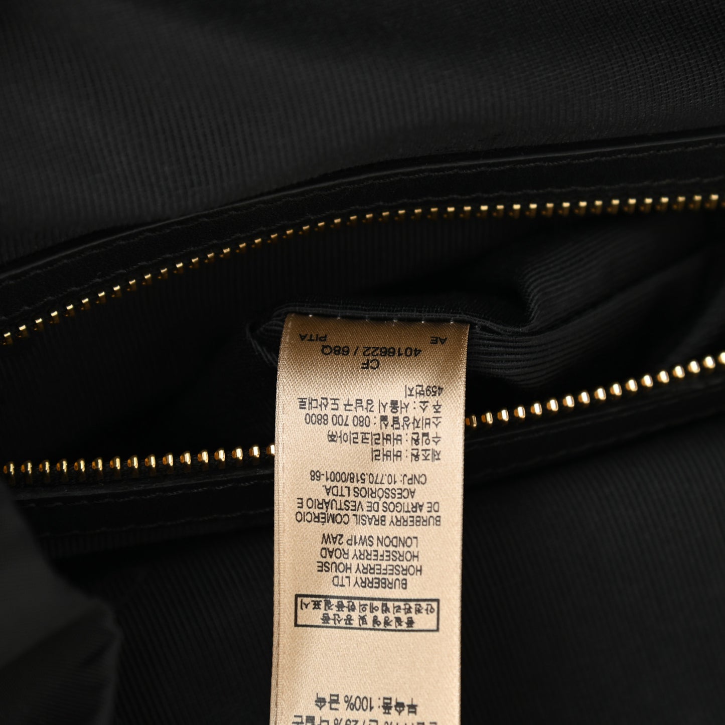 Nylon Medium Rucksack Backpack Black