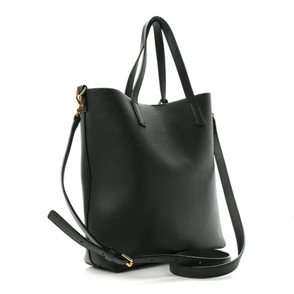 Saint Laurent Calfskin Toy Shopping Tote Vert Fonce 3 of 10