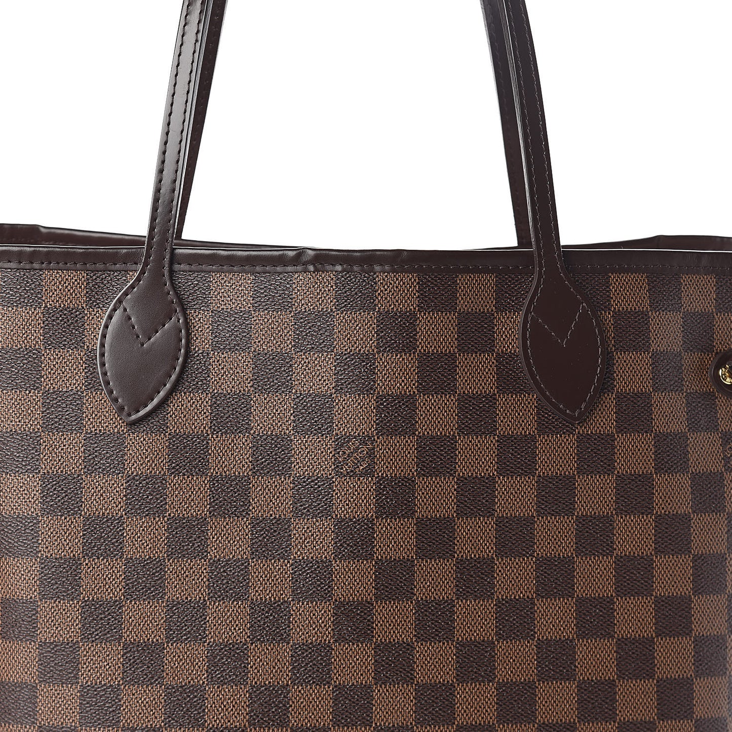 Damier Ebene Neo Neverfull MM Rose Ballerine