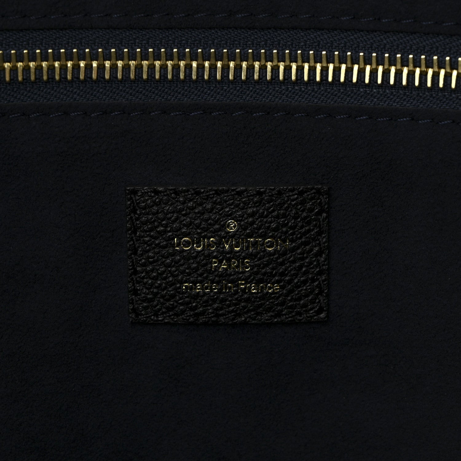 Louis Vuitton Empreinte Monogram Giant Neverfull MM Black 7 of 10