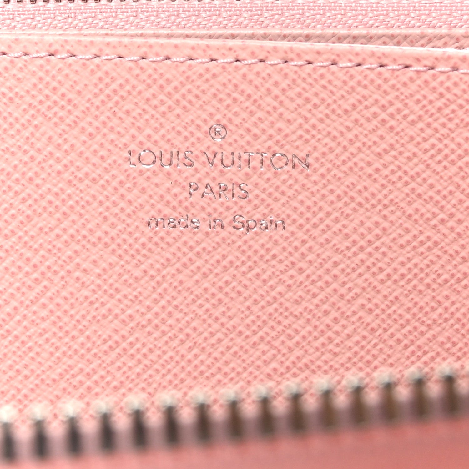 Louis Vuitton Epi Zippy Wallet Rose Ballerine 7 of 8
