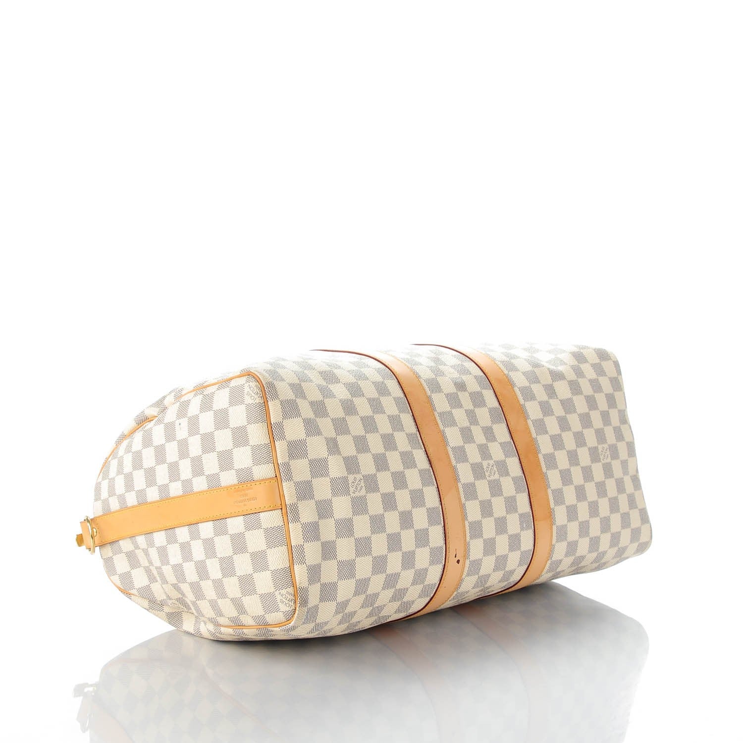 Louis Vuitton Damier Azur Keepall Bandouliere 45 4 of 13