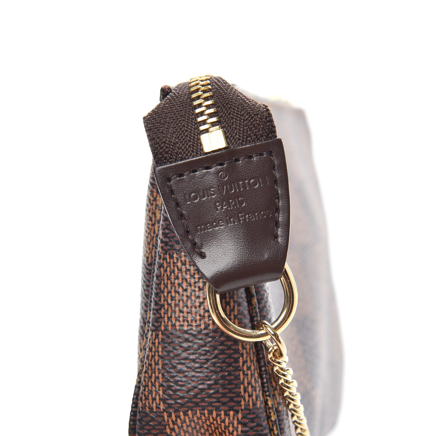 Louis Vuitton Damier Ebene Mini Pochette Accessories 7 of 10