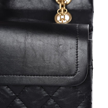 Chanel Aged Calfskin Quilted 2.55 Reissue 226 Flap Black 12 of 13