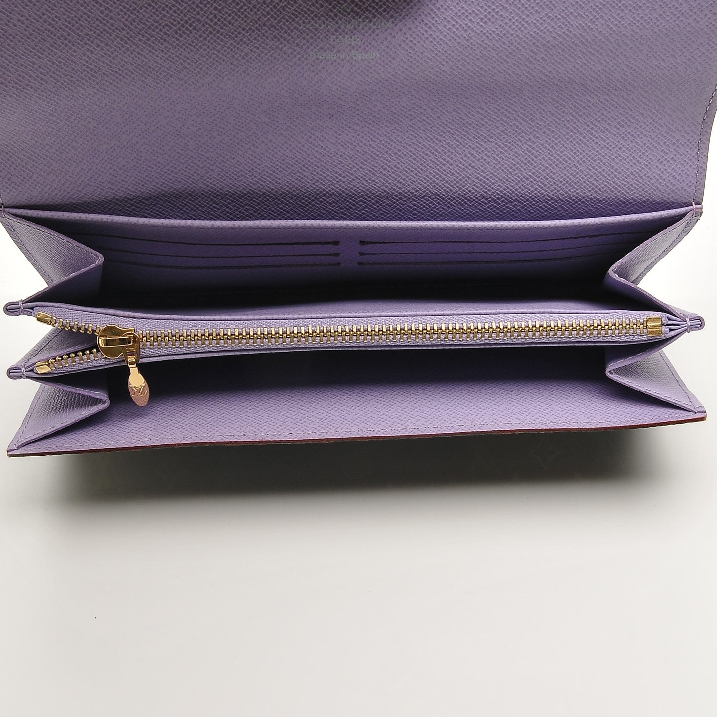 Monogram Multicolor Sarah Wallet Black Violet