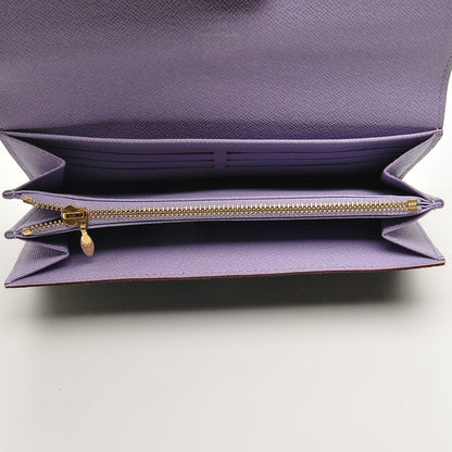 Louis Vuitton Monogram Multicolor Sarah Wallet Black Violet 6 of 7