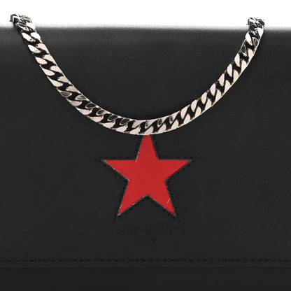 Givenchy Calfskin Star Pandora Chain Wallet Black 7 of 11