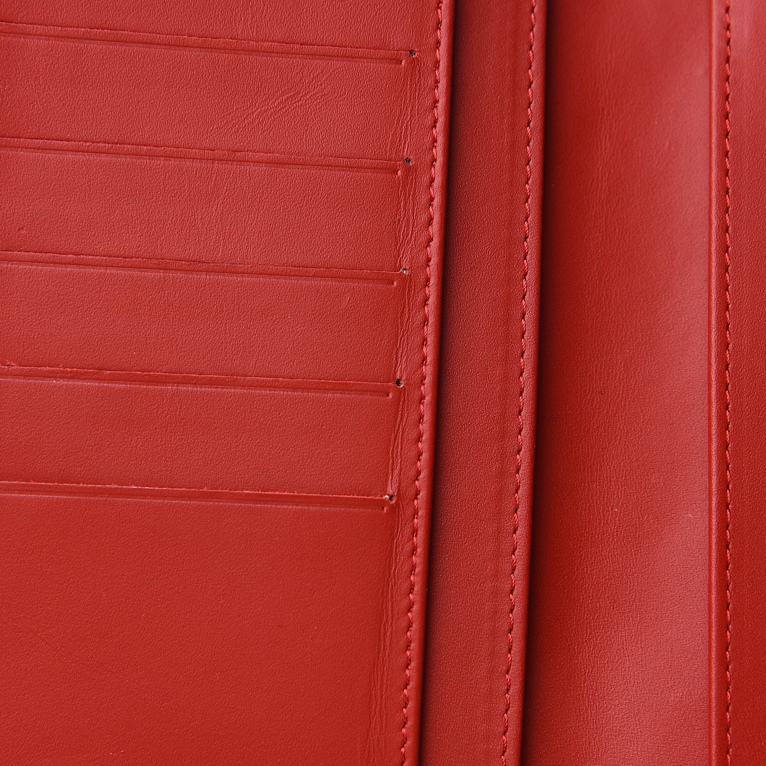 Chanel Caviar Quilted Large Flap Wallet Red 6 of 7