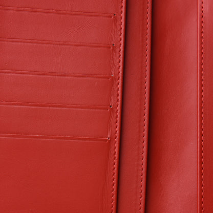 Chanel Caviar Quilted Large Flap Wallet Red 6 of 7