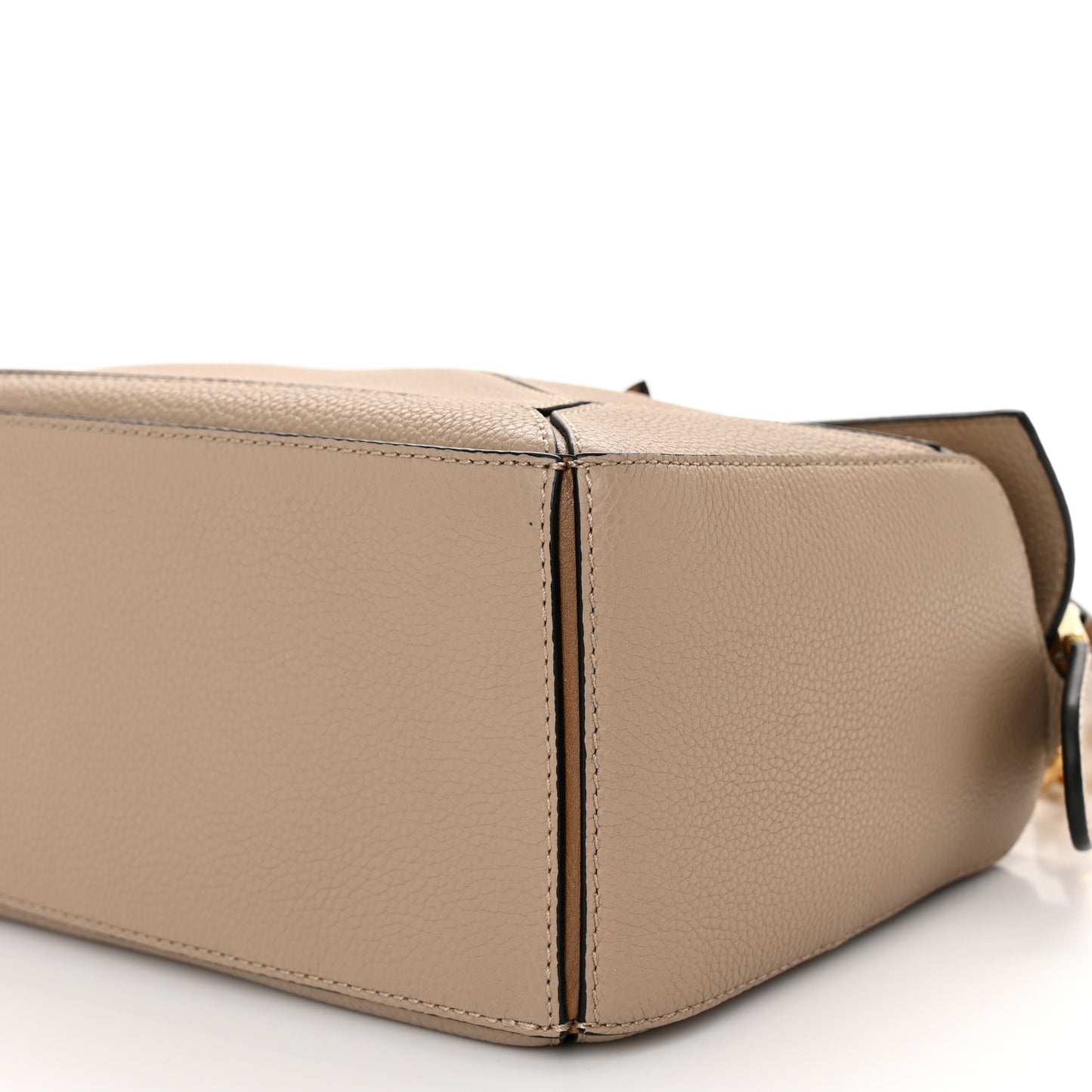 Grained Calfskin Small Puzzle Bag Sand Mink