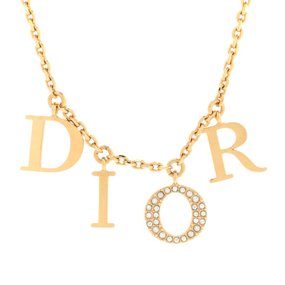 Christian Dior Crystal Dio(r)evolution Necklace Gold 4 of 7