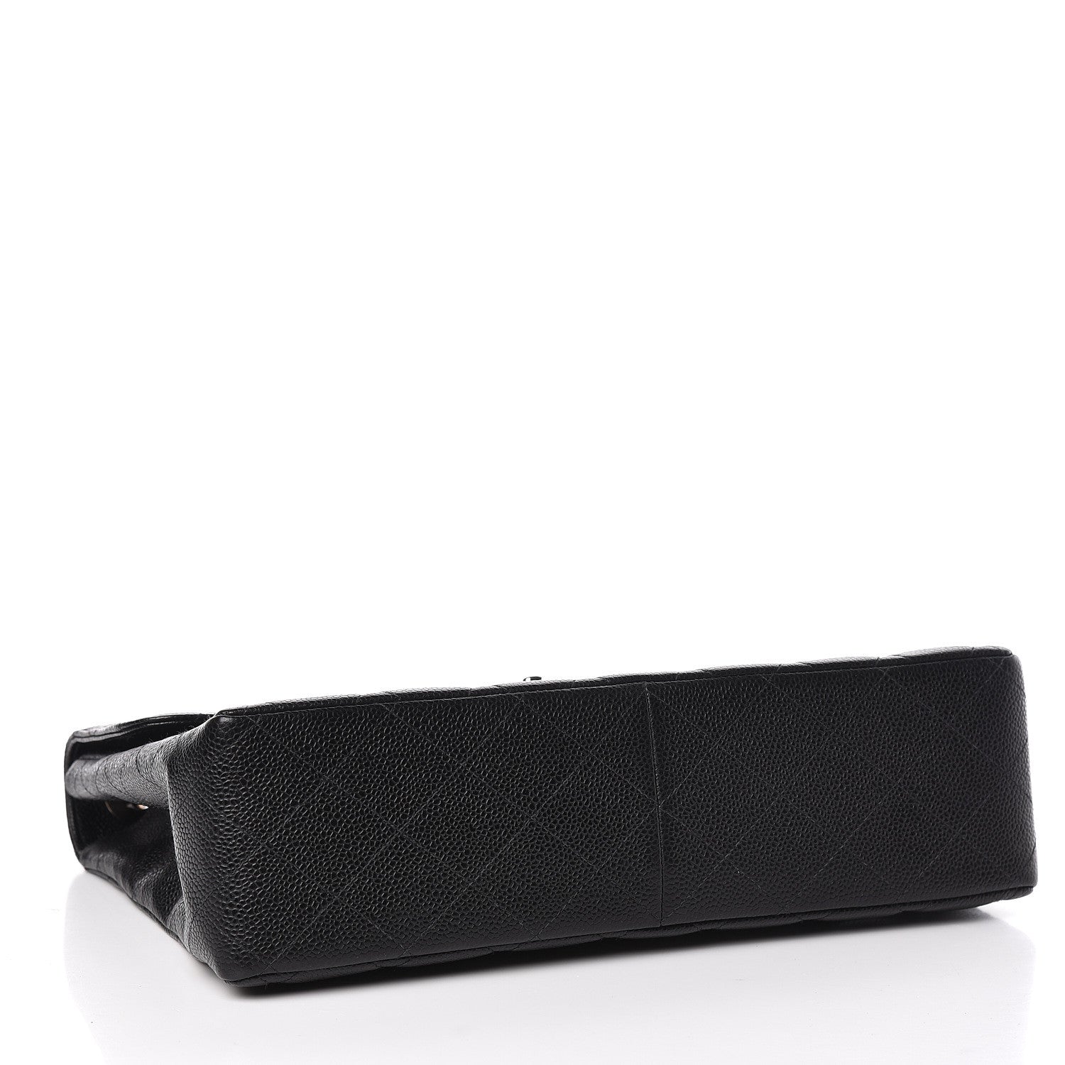 Chanel Caviar Quilted Jumbo Single Flap Black 4 of 12