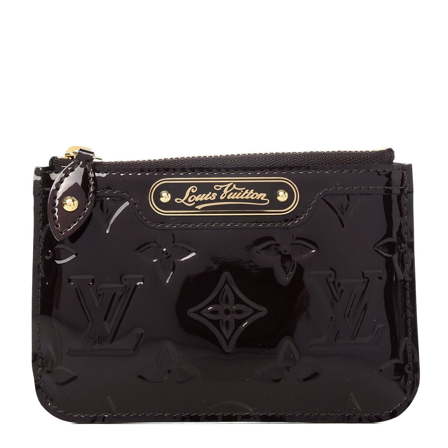 Vernis Key Pouch Amarante
