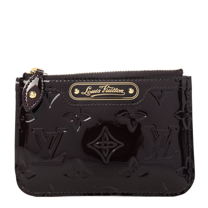 Louis Vuitton Vernis Key Pouch Amarante 3 of 8