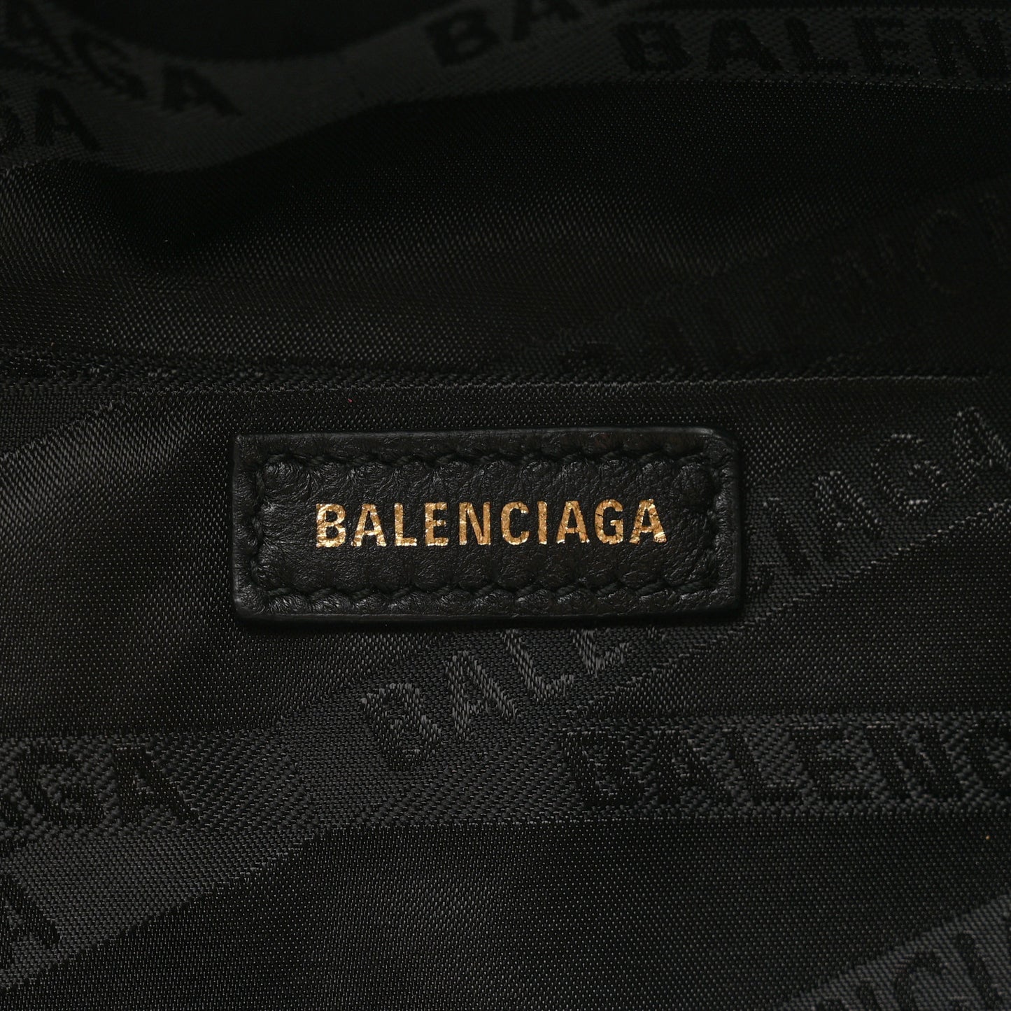 Agneau Arena Graffiti All Over XXS Souvenir Belt Bag Black White