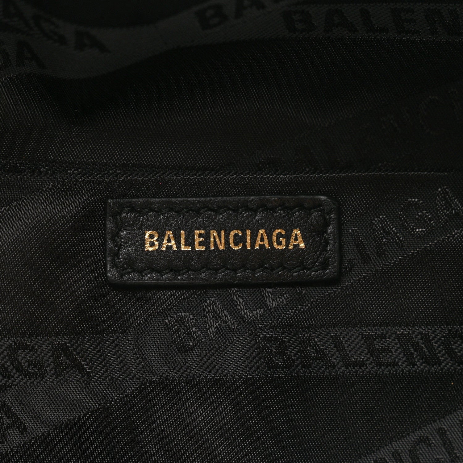 Balenciaga Agneau Arena Graffiti All Over XXS Souvenir Belt Bag Black White 6 of 7